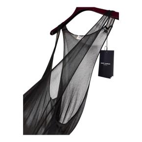 Saint Laurent Sheer Black Vest 6