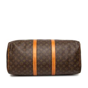 Louis Vuitton Coated Canvas Monogram Keepall 50 3