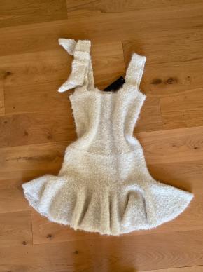 Jil Sander Cream Boucle Mini Dress 6