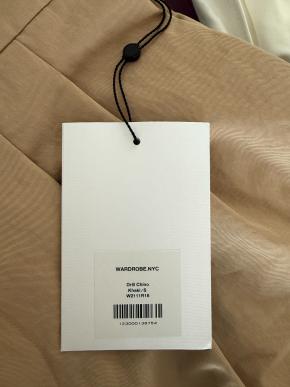 Wardrobe NYC Khaki Wide Chino Pants 6