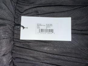 RETROFÉTE Jayda Strapless Pleated Lamé Mini Dress In Metallic 6