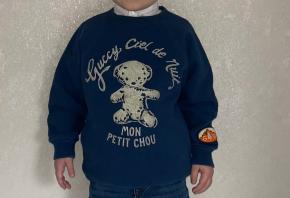Gucci Boy's Blue Sweatshirt 3 yrs 3