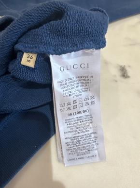 Gucci Boy's Blue Sweatshirt 3 yrs 7