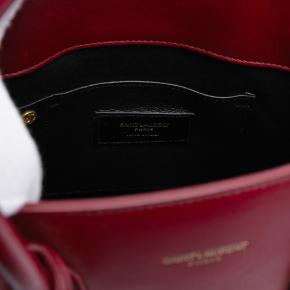 Saint Laurent Red Baby Leather Sac De Jour Satchel 5