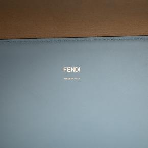 Fendi Blue Medium Leather Sunshine Shopper Tote 5