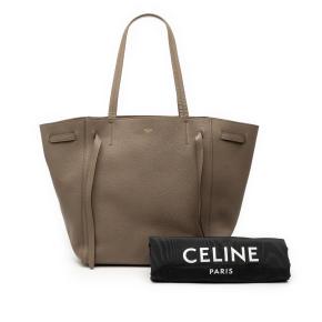 Celine Brown Small Leather Phantom Cabas Tote 9