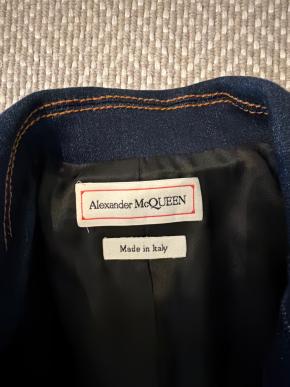 Alexander McQueen Denim Blazer 4