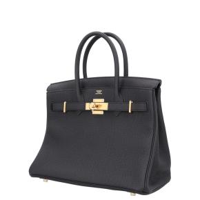 Black Birkin 30cm Togo Leather Gold Hardware 2