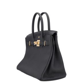 Black Birkin 30cm Togo Leather Gold Hardware 3