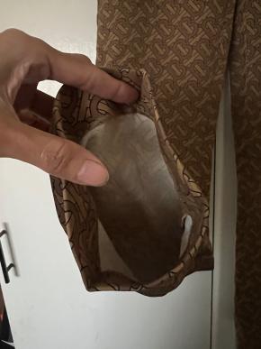 Burberry Silk Hanover Trousers 6