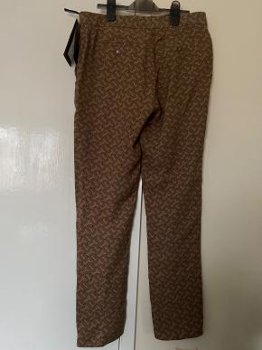 Burberry Silk Hanover Trousers 9