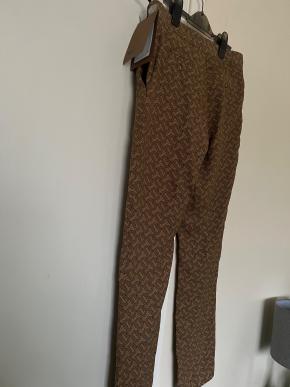 Burberry Silk Hanover Trousers 11