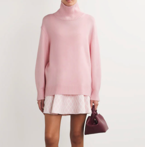 Maje Wool-Blend Rollneck Sweater 2