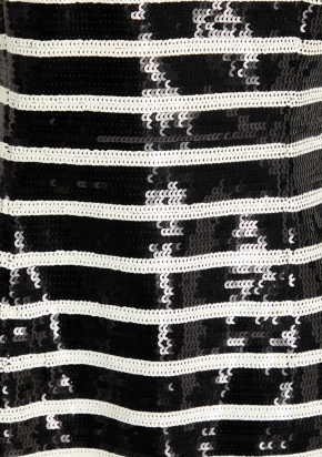 Veronica Beard Cala Strapless Striped Sequined Mini Dress 3