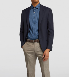 Corneliani Hopsack Wool Blazer 2