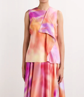 Roksanda Satin Kiara Blouse 5