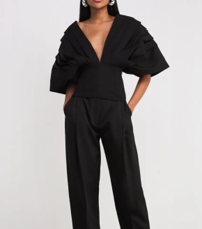 A.W.A.K.E. Mode  Puff-Sleeve Top 2