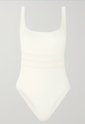 Eres The Vogue Glory Grosgrain-Trimmed Jacquard Swimsuit 2