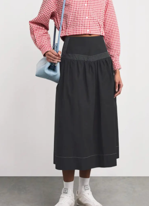 Claudie Pierlot  Flared Midi Skirt 2