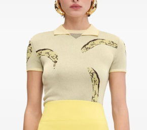 Jacquemus Intarsia-knit T-shirt 6