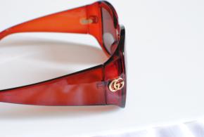Gucci Red Oversized  Sunglasses 8