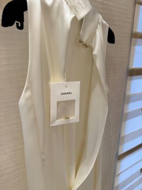 Chanel Resort Cream Silk Gown 6