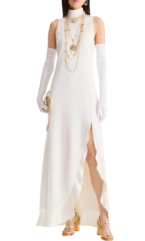 Chanel Resort Cream Silk Gown 2