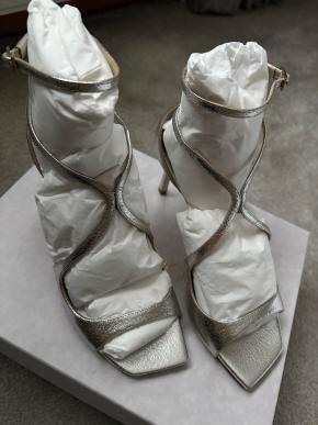 Jimmy Choos Silver Sandal 2