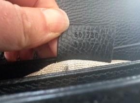 Gucci Black Leather Interlocking  Crossbody Bag 4