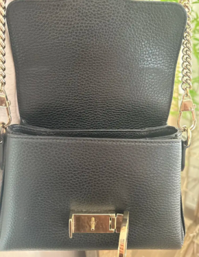 Gucci Black Leather Interlocking  Crossbody Bag 7