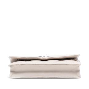 Chanel Beige  Quilted Calfskin Double Stitch Hamptons Wallet on Chain 3