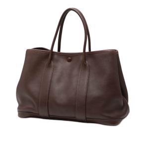 Hermes Brown Swift and Silk Bolduc Twilly Garden Party 30 2