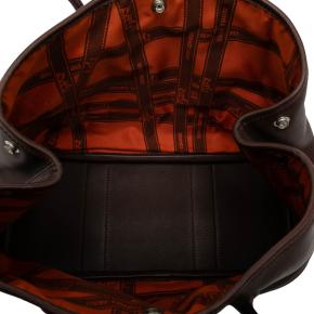 Hermes Brown Swift and Silk Bolduc Twilly Garden Party 30 4