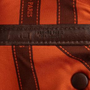 Hermes Brown Swift and Silk Bolduc Twilly Garden Party 30 5