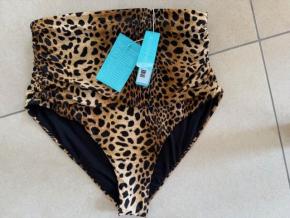 Melissa Odabash Cheetah Print Bandeau Bikini 9