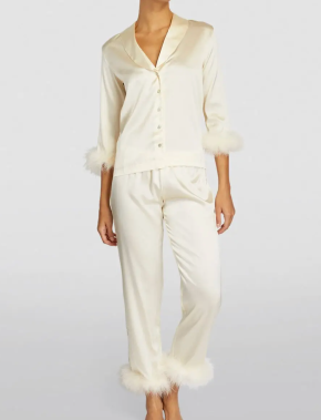 Gilda & Pearl Silk Celeste Pyjama Set 4