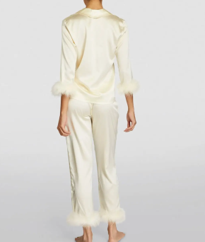 Gilda & Pearl Silk Celeste Pyjama Set 2