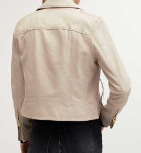 AllSaints Leather Dalby Biker Jacket 4