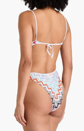 Missoni  Metallic Crochet-Knit Bikini Set 4