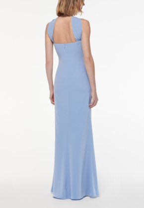 Roland Mouret Sash Satin Crepe Gown 2
