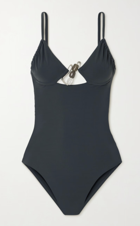 Christopher Esber Nebula Embellished Underwired Swimsuit 2