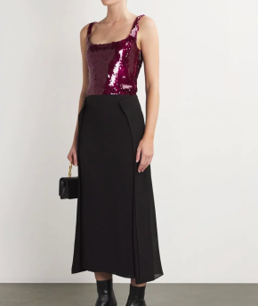 16Arlington  Georgette Dayni Midi Skirt 2