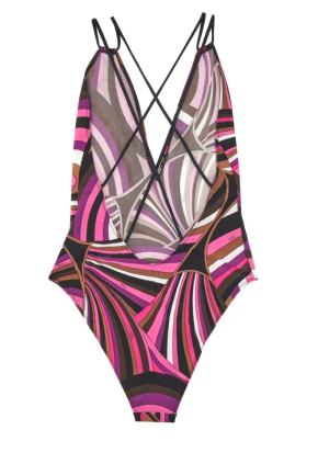 Pucci Iride-print One-piece Swimsuit 3