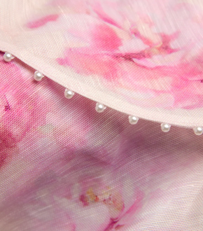 Zimmermann Linen-Silk Floral-Embellished Midi Dress 5
