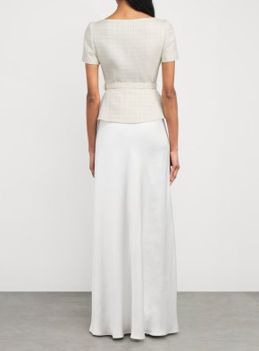 Self-Portrait Tailored Belted Maxi Dress 6