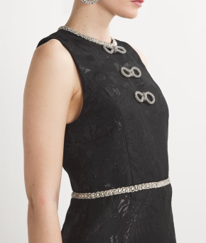 Alice+Olivia Embellished Ellis Mini Dress 3