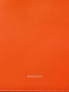 Wandler Orange Leather Shoulder Bag 6