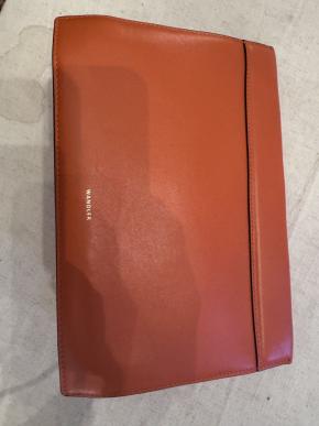 Wandler Orange Leather Shoulder Bag 7