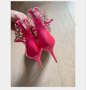 Rene Caovilla Tropical Juice Galaxia Satin Sandals 4