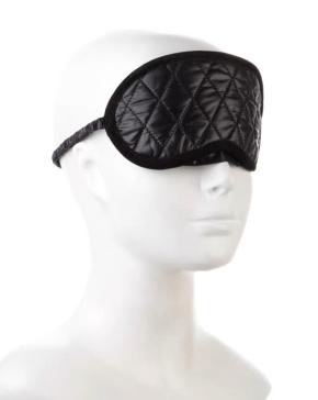 Chanel Black Quilted Eye Mask 5